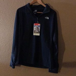 North Face black running shirt